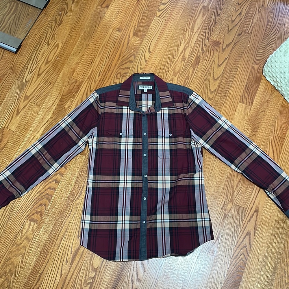 EXPRESS button down, collard shirt